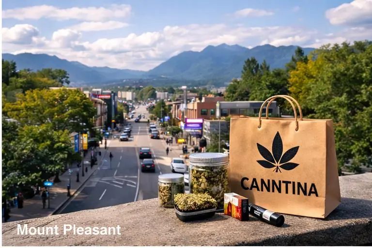 Cannabis delivery in Mount Pleasant Vancouver from Canntina Cannabis