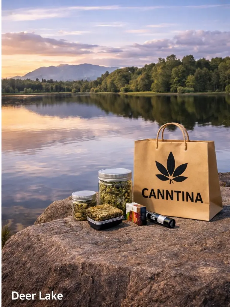 Weed delivery in Deer Lake Burnaby near Deer Lake Park from Canntina Cannabis