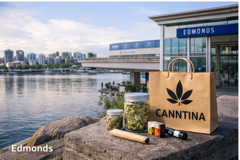 Weed delivery in Edmonds Burnaby near Edmonds Station from Canntina Cannabis