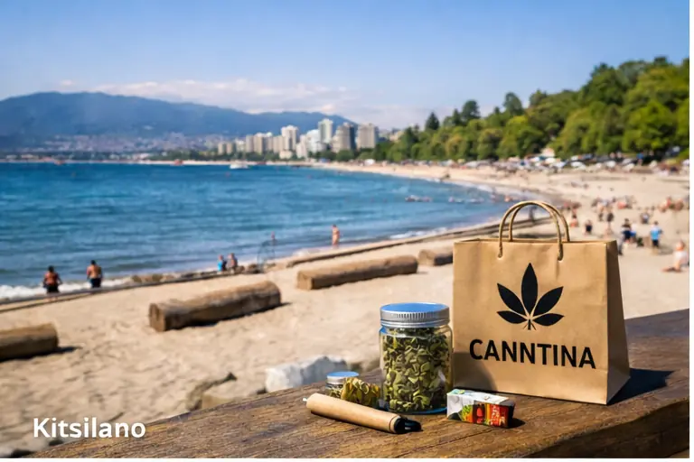 Weed delivery in Kitsilano Vancouver from Canntina Cannabis