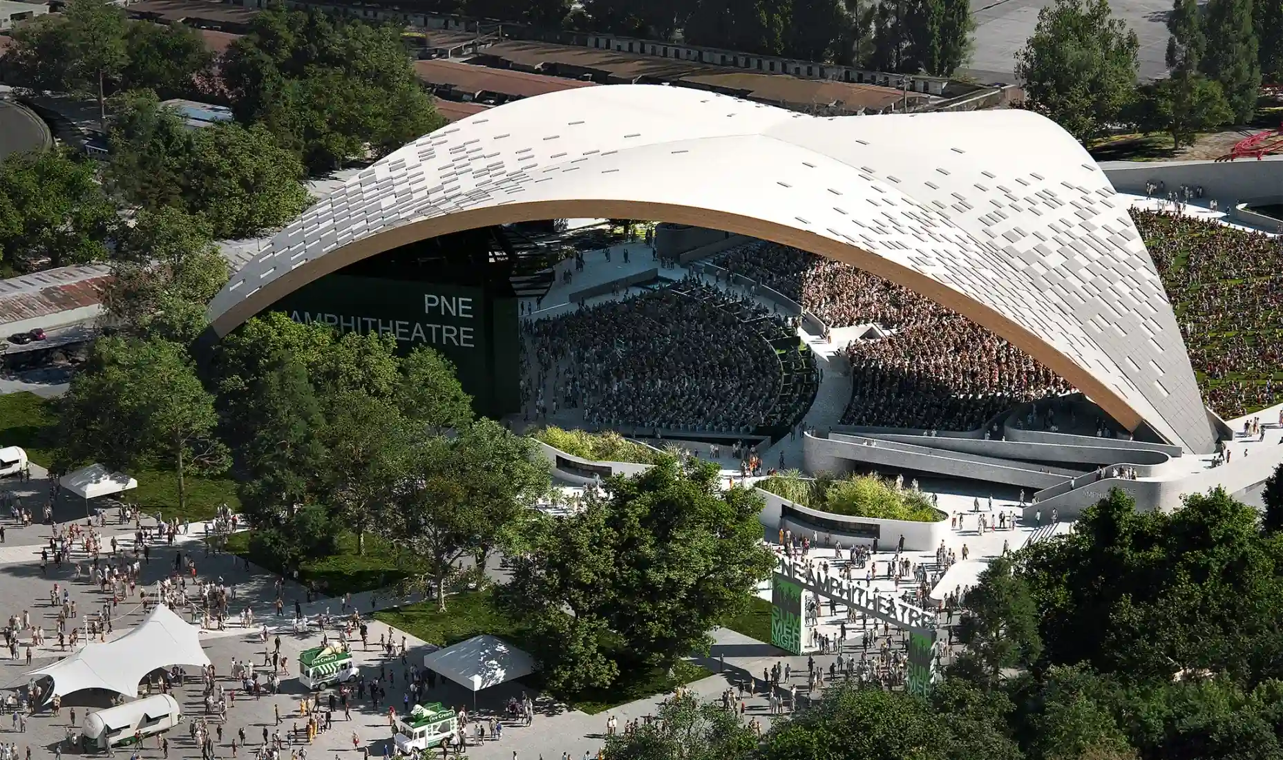 PNE Amphitheatre built for for FIFA World Cup 2026 Vancouver